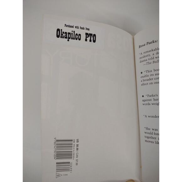 Vintage Rosa Parks: My Story 1992 paperback Womens History Civil Rights - Picture 3 of 7